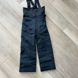 Obermeyer youth warp ski snowboard pant with suspenders youth size 8